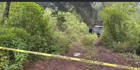 Encuentran un cadáver desmembrado en Huitzilac