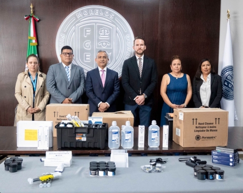 Fortalecen colaboraci&oacute;n Fiscal&iacute;a Morelos y Fondo de Naciones Unidas para reforzar acciones en identificaci&oacute;n humana