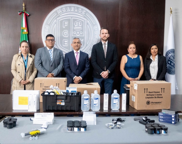 Fortalecen colaboración Fiscalía Morelos y Fondo de Naciones Unidas para reforzar acciones en identificación humana