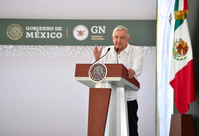 AMLO anuncia presupuesto adicional para la Guardia Nacional.