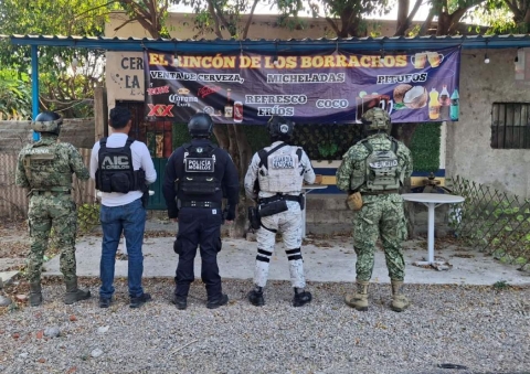   No hubo detenidos en el establecimiento, que qued&oacute; a resguardo de la FGE.