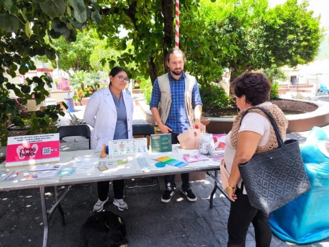 Instalan en Tetecala módulo “EduSex”