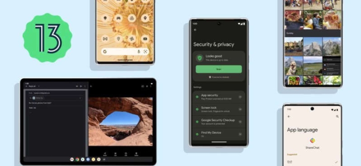 Estos son los móviles y tabletas que pueden acceder a la beta 1 de Android 13