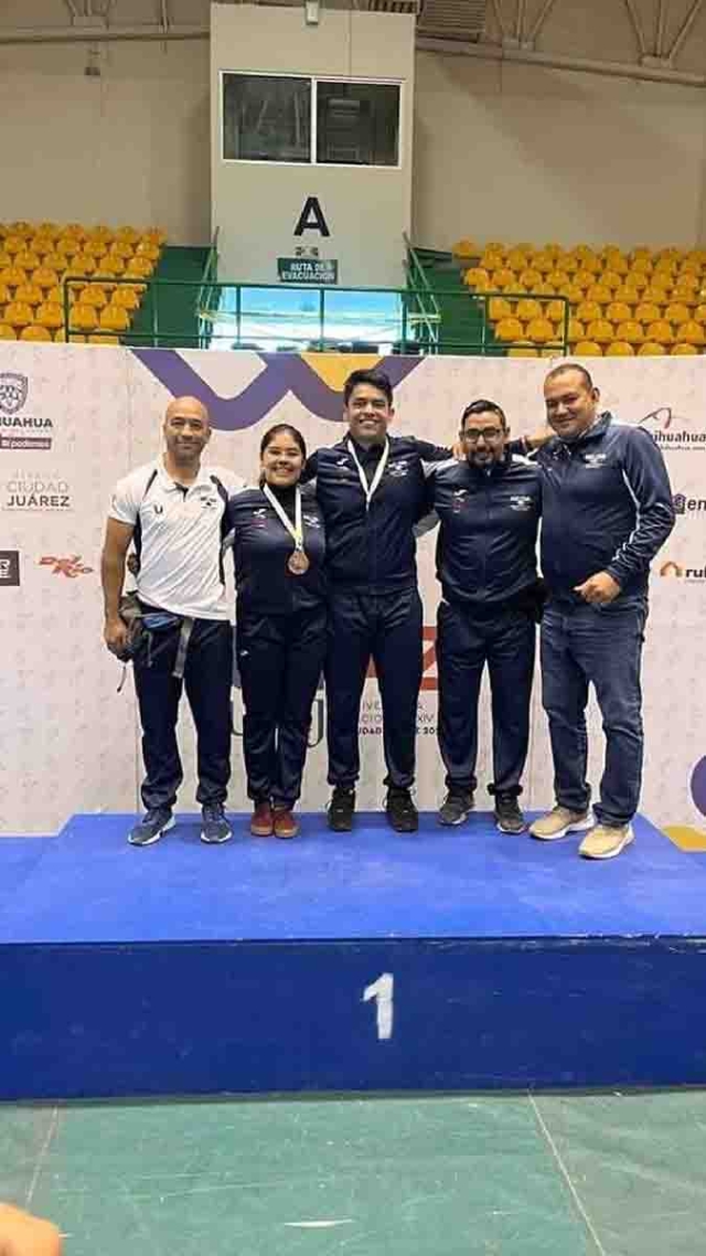 Levantan el bronce en la universiada nacional 2022