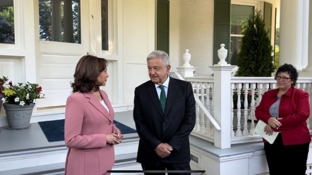 Cumbre AMLO-Biden: Arranca reunión con Kamala Harris