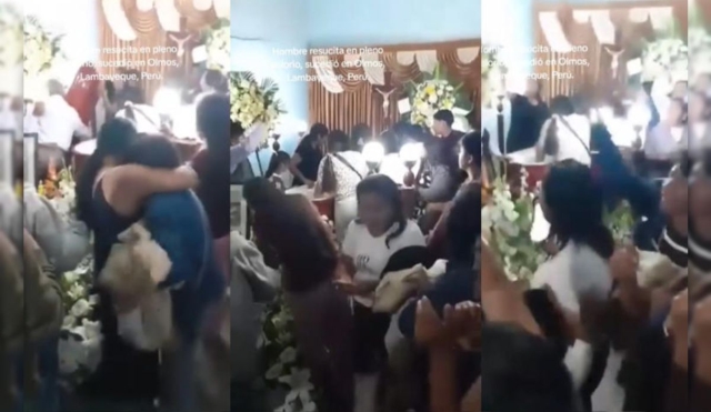 ¡Increíble! Hombre dado por muerto “despierta” en su velorio y causa asombro en Perú
