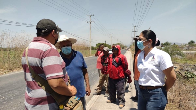 Las brigadas comenzaron en sus respectivos municipios para coincidir en cierto punto.