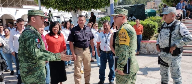 Durante el acto se detallaron las operaciones que se despliegan como parte del Plan DN-III-E.