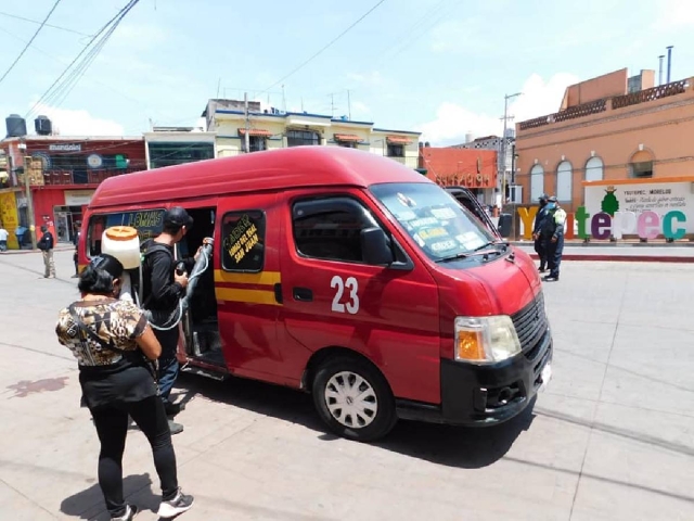 Se han reforzado las medidas para evitar más casos de covid en el transporte público.