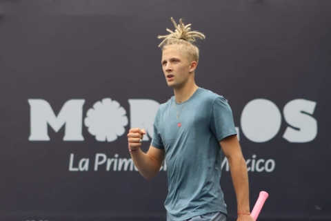 El primer juego del día lo disputaron Mark Lajal, de Estonia, y el colombiano Nicolás Mejía.
