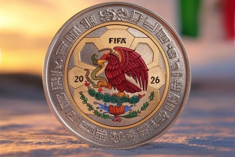 Publican decreto sobre monedas conmemorativas para el Mundial 2026