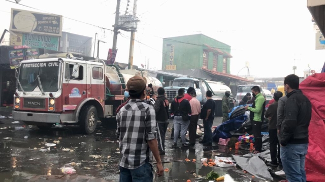 Atiende CEPCM incendio en mercado municipal de Cuautla