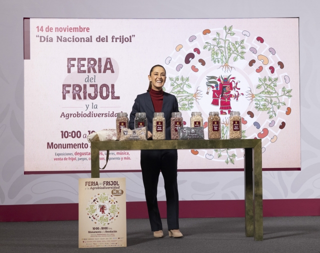 Gobierno presenta ‘Frijoles Bienestar’ e invita a la Feria del Frijol