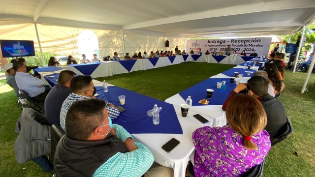 Quedó instalada la comisión de entrega-recepción en Yecapixtla