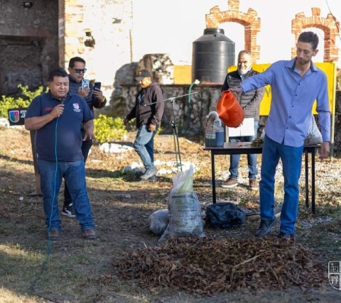 La intenci&oacute;n del proyecto es aprovechar los residuos org&aacute;nicos y que los ni&ntilde;os generen cultura ambiental.