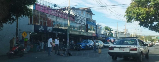 Accidente en Paseo del Conquistador