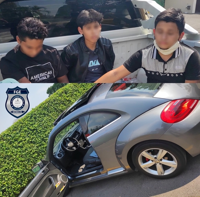 AIC recupera en Cuernavaca vehículo con reporte de robo