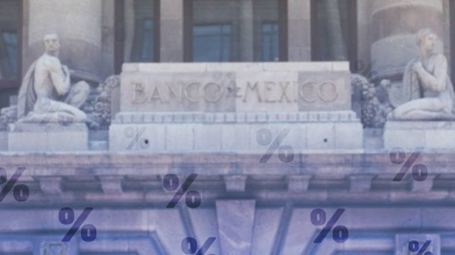 Banxico sube la tasa en 50 puntos base.