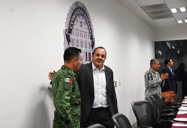 El mandatario estatal agradeció en sus redes sociales el apoyo del presidente Andrés Manuel López Obrador, después de presidir la reunión de la Mesa de Coordinación Estatal para la Construcción de la Paz. 