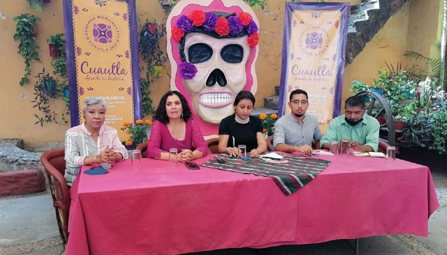 Los organizadores señalaron que con la ofrenda se busca atraer turismo al municipio.