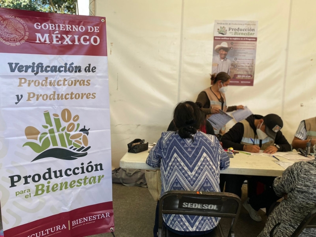Validan y actualizan en Morelos datos de beneficiarios del programa Producción para el Bienestar