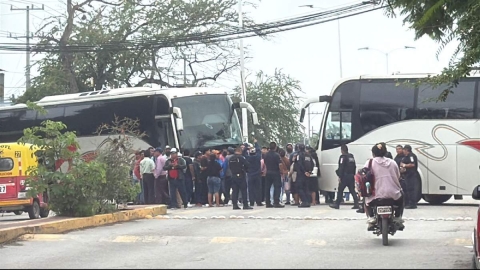  Los pobladores buscan contar con su propio transporte debido a que han acusado de presuntos malos tratos por parte de la empresa que circula por el municipio.