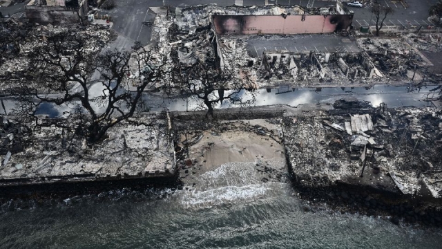 Biden declara zona de desastre en Hawái por incendios forestales