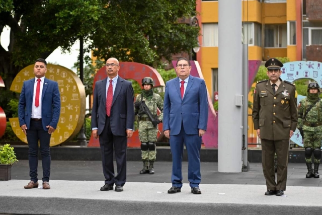 Recuerda SMyT a los héroes que nos dieron patria en la conmemoración del inicio de la Independencia de México