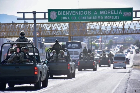 Fuerzas Armadas reportan 83 detenidos a una semana del Plan Michoac&aacute;n