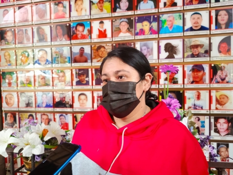 Demanda justicia en caso de homicidio de su esposo