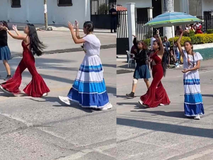Desfile histórico: Joven rinde tributo a Selena y opaca a las adelitas