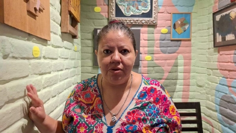 Griselda Hurtado, presidenta del Consejo Coordinador Empresarial del estado. 