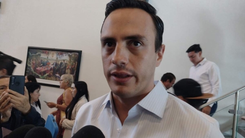 Daniel Martínez, coordinador de la bancada del PAN en el Congreso morelense.