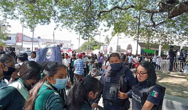 Se realizan actividades en escuelas para fortalecer los valores y la cultura de paz.