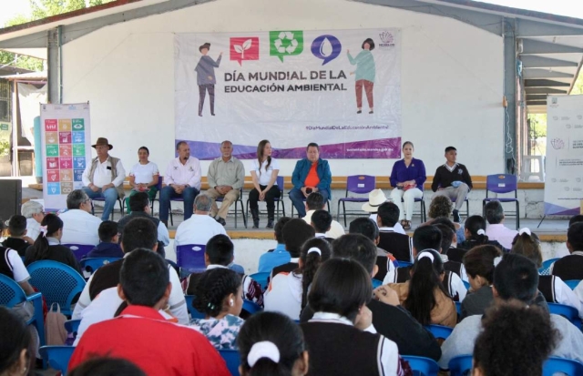 Conmemora SDS el día mundial de la educación ambiental