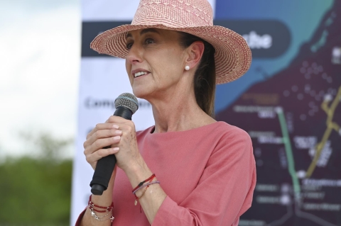 Sheinbaum inicia gira en Tabasco y Campeche para supervisar obras