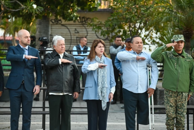 Fortalece Gobierno de Morelos identidad y valores en ceremonia c&iacute;vica en Xochitepec