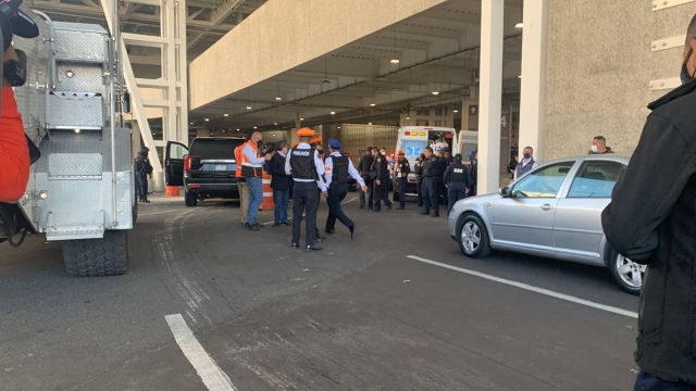 Balacera en T2 del Aeropuerto Internacional de la CDMX.