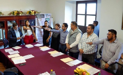 Los integrantes del Comité rindieron protesta.