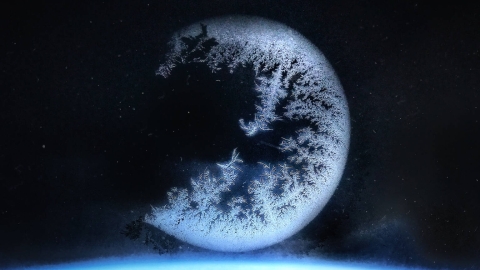 Revelan estructura oculta del hielo espacial: contiene nanocristales