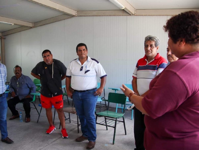 Esta semana, el Sector 05 de Educación Física y el Centro de Educación Extraescolar (Cedex) recibieron un espacio para instalarse en la unidad deportiva de Galeana, mediante comodato.