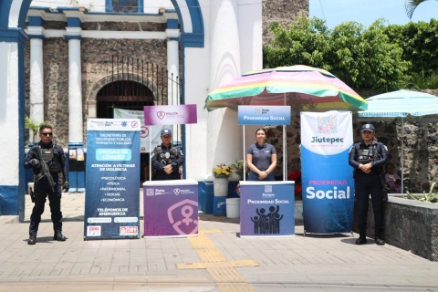 “Verano seguro” vigila espacios públicos en Jiutepec