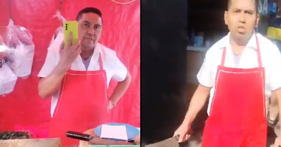 'Yo soy sic4rio': Taquero de la CDMX amenaza con un machete a clientes