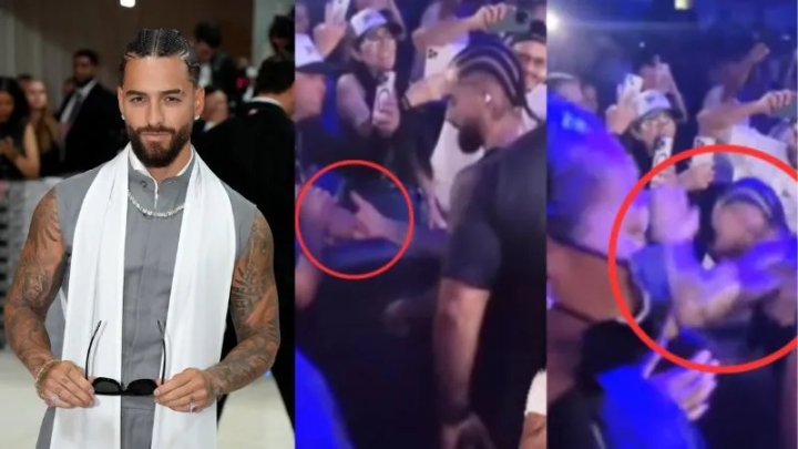 Controversia musical: Maluma golpea a fan que intentaba saludarlo