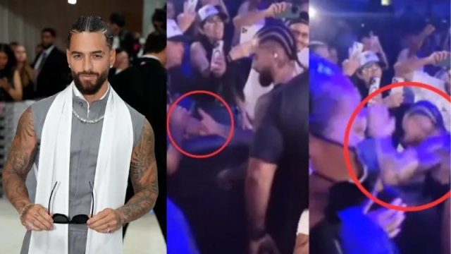 Controversia musical: Maluma golpea a fan que intentaba saludarlo