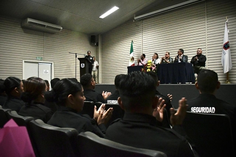 Fortalece SSPC Morelos seguridad en centros de reinserción social con graduación de 28 nuevos policías custodios