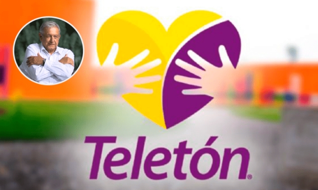 AMLO pide a mexicanos donar al Teletón.