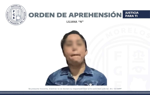 De acuerdo con autoridades, la mujer estaba prófuga de la justicia desde 2021 y se escondía en la colonia Morelos, en Cuautla.