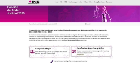 Arrancan campañas por cargos en el PJF