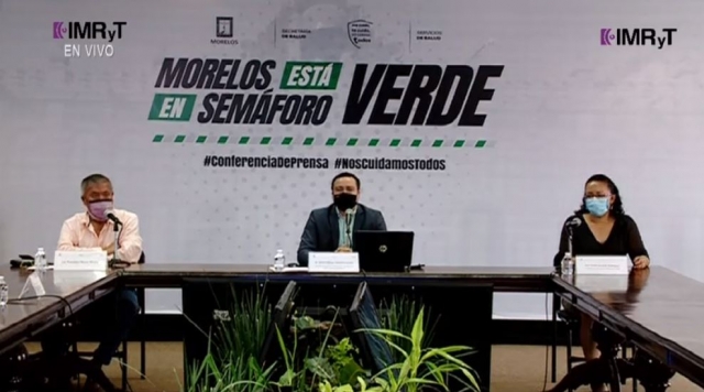 En Morelos suman 33,602 casos confirmados acumulados de covid-19 y 3,464 decesos